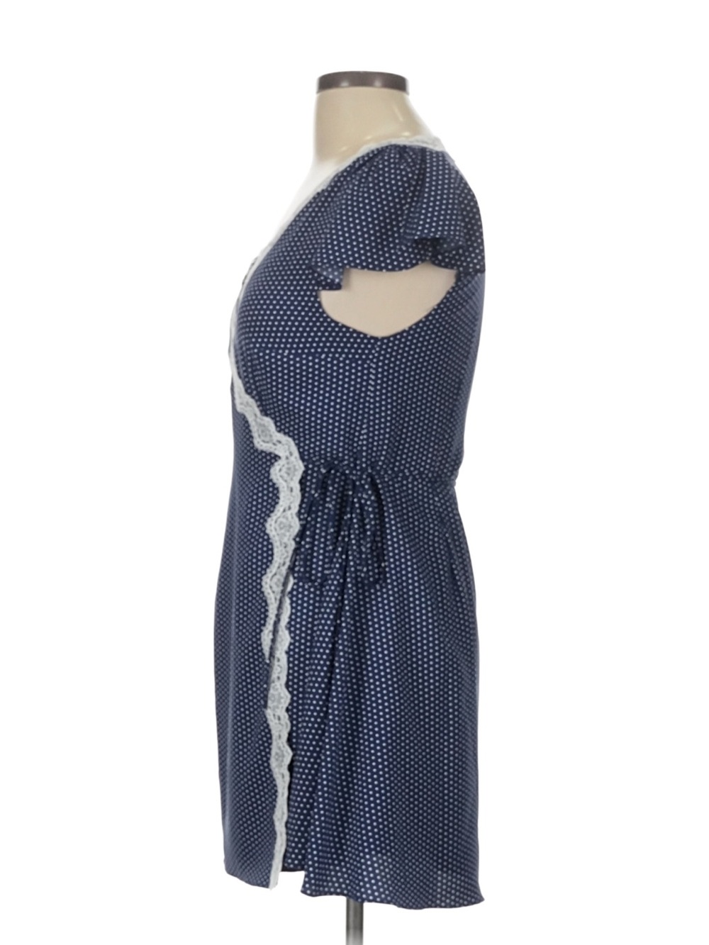 Frankie’s Bikinis Lucy Wrap Mini Dress - Size L - Picture 9 of 12